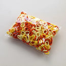 100/300/500Pcs Hair Bands for Children Colorful Nylon Scrunchie Hair Ties Rubber Band Kids Elastic Leagues.