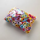 100/300/500Pcs Hair Bands for Children Colorful Nylon Scrunchie Hair Ties Rubber Band Kids Elastic Leagues.