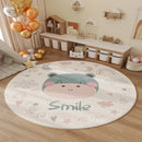 Space Planet Rocket Cartoon Anime Pattern Printed Carpet, Kids' Play Mat, Study Room Floor Mat, Living Room Decorative Mat