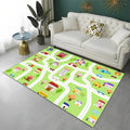 Highway City Child Playmat Traffic Playroom Carpet  Non-slip Floor Mat