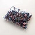 100/300/500Pcs Hair Bands for Children Colorful Nylon Scrunchie Hair Ties Rubber Band Kids Elastic Leagues.