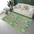 Highway City Child Playmat Traffic Playroom Carpet  Non-slip Floor Mat