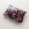 100/300/500Pcs Hair Bands for Children Colorful Nylon Scrunchie Hair Ties Rubber Band Kids Elastic Leagues.