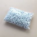 100/300/500Pcs Hair Bands for Children Colorful Nylon Scrunchie Hair Ties Rubber Band Kids Elastic Leagues.