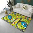 Highway City Child Playmat Traffic Playroom Carpet  Non-slip Floor Mat